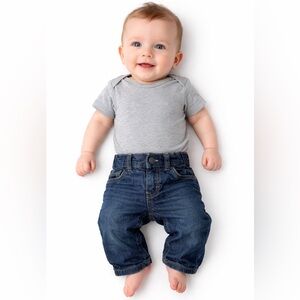 3/$18 L.O.G.G. By H&M Infant denim jeans sz 2-4 months